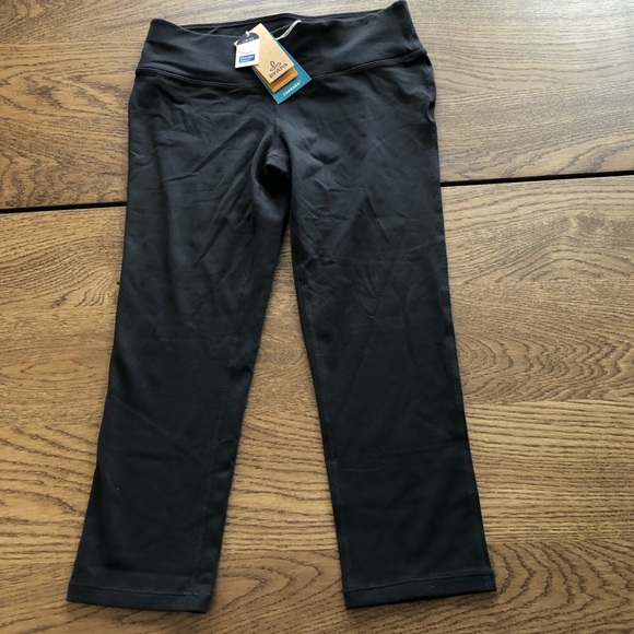 Prana Ashley Capri Low Rise Legging Black Yoga - Picture 3 of 5